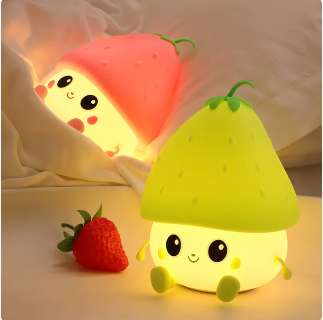 Berry Bright Voice-Control Kids Night Light