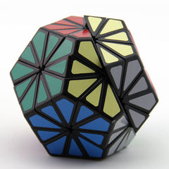 Crystal Black Magic Cube Puzzle