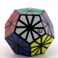 Crystal Black Magic Cube Puzzle